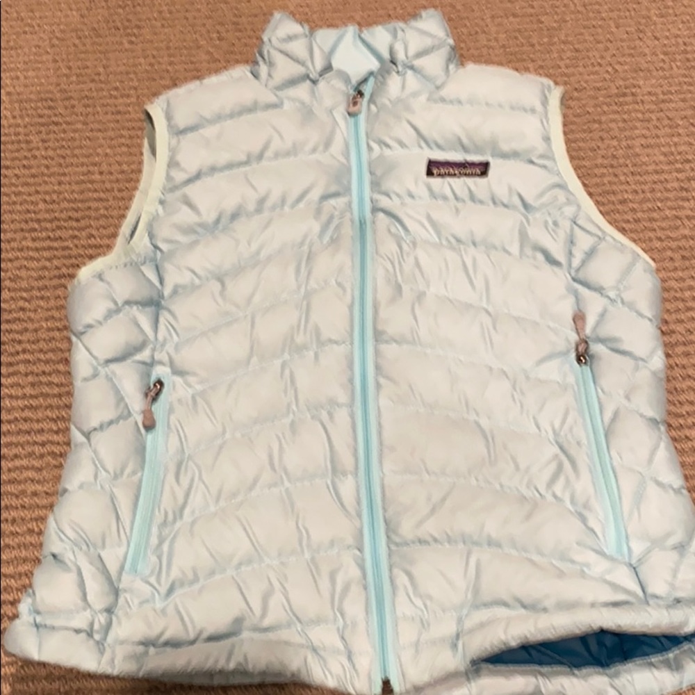 Light blue Patagonia vest size small brand new